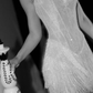 White A Line Sweetheart Neck Beaded Lace Short Homecoming Dress SH4781