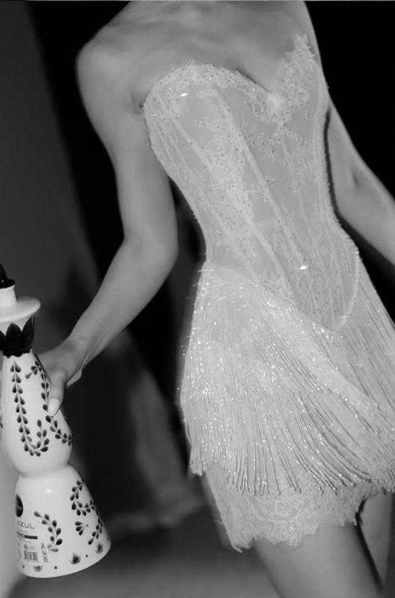 White A Line Sweetheart Neck Beaded Lace Short Homecoming Dress SH4781