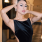 Black Mermaid Velvet Open Back Long Prom Dress Wedding Guest Dress SH4386