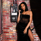 Strapless Classic Black Velvet Side Slit Prom Dress Long Party Dress SH665