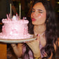 Fashionable Sheath Halter Neck Pink Sequins Short Homecoming Dress with 3D Flowers SH7861