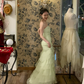 Vintage Light Green Sweetheart Neck Layered Tulle Prom Dress 22th Birthday Dress SH4410