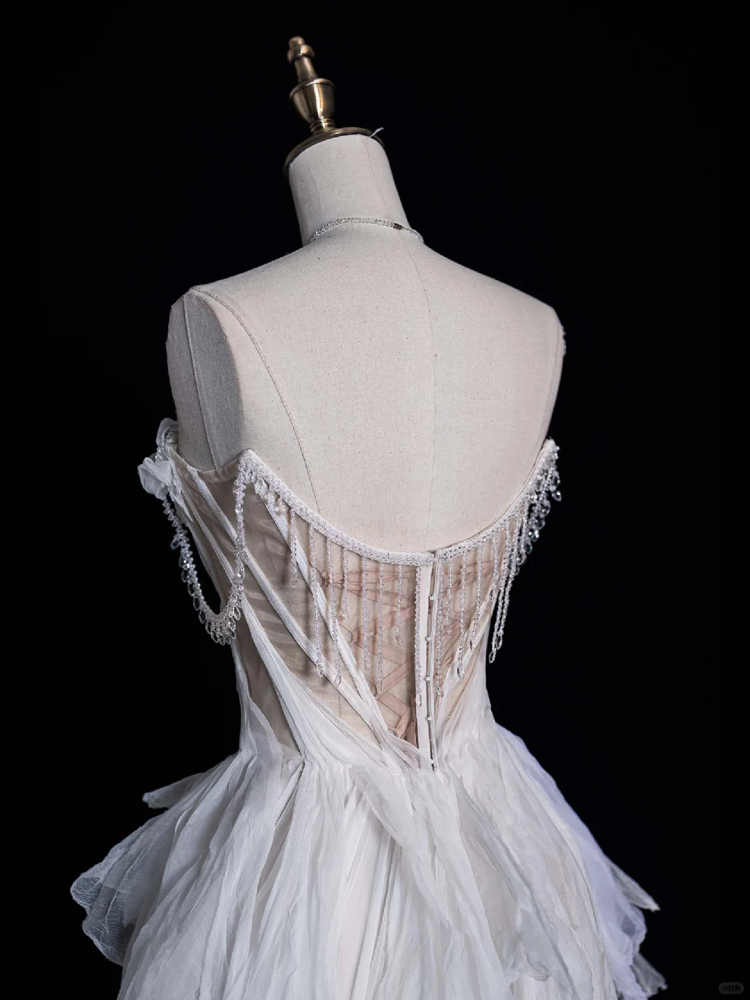 Unique A Line Off the Shoulder White Chiffon Long Sweep Prom Dress Graduation Prom Dress SH2565