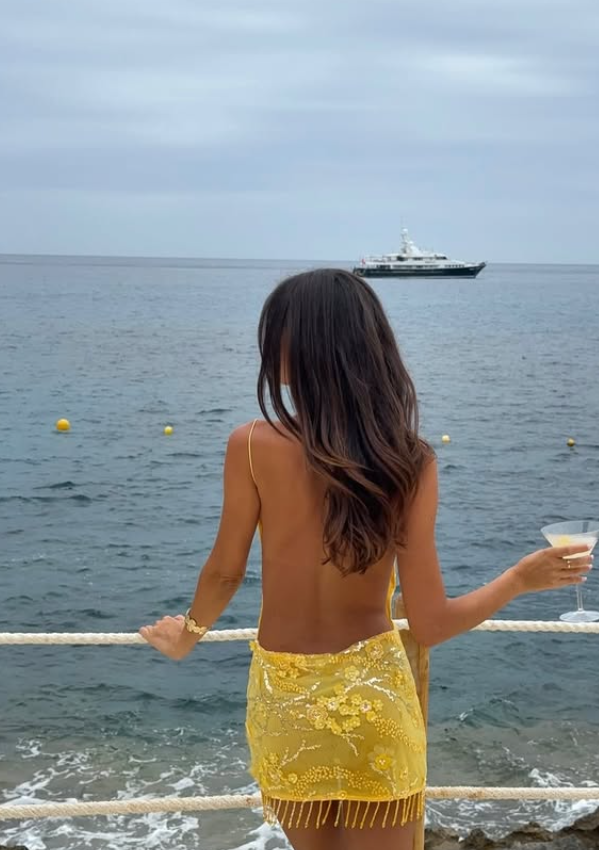 Sexy Backless Summer A Line Straps Beaded Sequin Tulle Short Homecoming Dress Vacation Dress SH6001