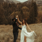 Simple A Line Sweetheart Neck White Satin Long Wedding Dress SH7112