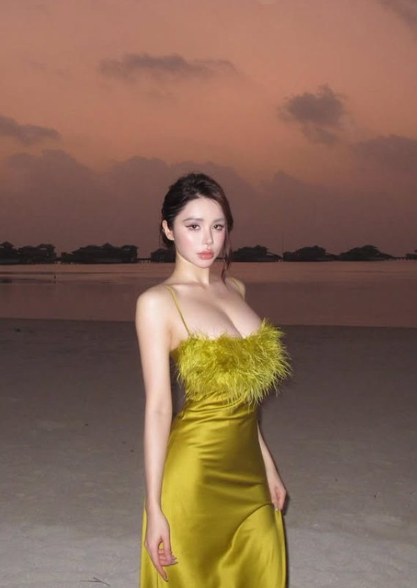 Elegant A Line Spaghetti Straps Feather Satin Prom Dress Vacation Dress SH5191