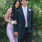 Chic Purple Backless Mermaid Prom Dress Long Evening Dress SH1085