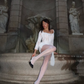 Sexy White Sheath Long Sleeve Corset Lace Mini Homecoming Dress Cocktail Dress SH3811