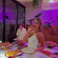 Exquisite A Line Spaghetti Strap Pearl Beaded White Tulle Prom Dress Wedding Guest Dress SH4721