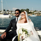 Vintage A Line Long Sleeve Pleated White Satin Long Wedding Dress SH8256