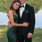 Dark Green New Backless Satin Floor Length Long Prom Dress SH815