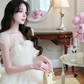 Romantic White A Line V Neck Layered Tulle Short Homecoming Dress Cocktail Dress SH3301