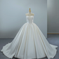 White Pearl Ball Gown Strapless Lace Satin Long 16th Birthday Dress Wedding Dress SH3962