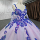 Gorgeous Purple Sweetheart Evening Party Dress Sequin Ball Gown Quinceanera Dress Long Prom Dress SH1067
