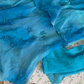 Vintage Blue Ombre Beaded Chiffon Short Prom Dress Homecoming Dress SH7418