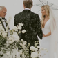 Simple Mermaid V Neck White Satin Long Train Wedding Dress SH7131