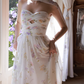 Dreamy A Line Sweetheart Neck Print Floral Chiffon Prom Dress Party Dress SH4172