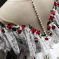 Off The Shoulder Lace Tulle Appliques Prom Dress Wedding Dress Quinceanera Dress  SH932