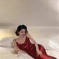 Mermaid Straps Burgundy Prom Dress Birthday Outfits SH1218