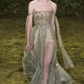 Princess Sage Green Prom Dresses Long Prom Dress SH312