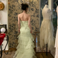 Vintage Light Green Sweetheart Neck Layered Tulle Prom Dress 22th Birthday Dress SH4410
