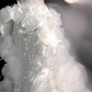 White Flower Exquisite Mermaid Rhinestone Tulle Strapless Prom Dress Evening Dress Party Dress SH3612