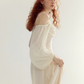 Ivory Gentle A Line Long Sleeve Chiffon Long Prom Dress Party Dress Outfits SH4149