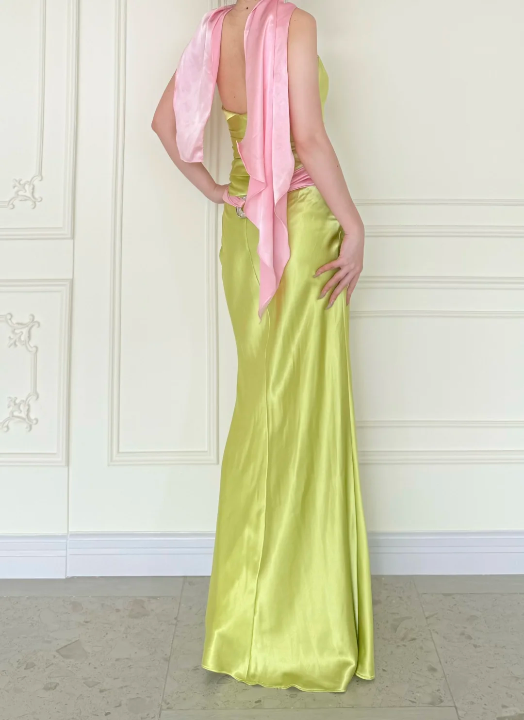 Fresh Free Vintage Mermaid Strapless Simple Satin Long Prom Dress Wedding Guest Dress SH5501