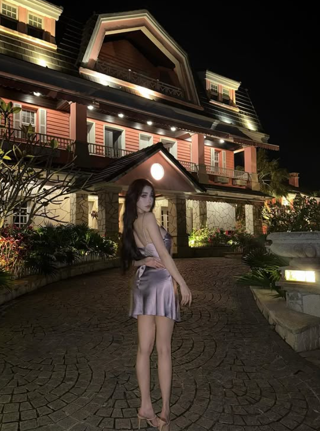 Cute Purple Spaghetti Strap Satin Short Homecoming Dress Vacation Dress SH5195