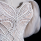 Exquisite Mermaid Off the Shoulder Beaded Lace Tulle Wedding Dress Prom Dress SH4114
