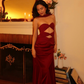 Sweet Strapless Satin A Line Prom Dress Long Party Evening Dress SH1562