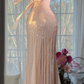 Fairy Elegant A Line Beaded Chiffon Long Graduation Prom Dress SH5344