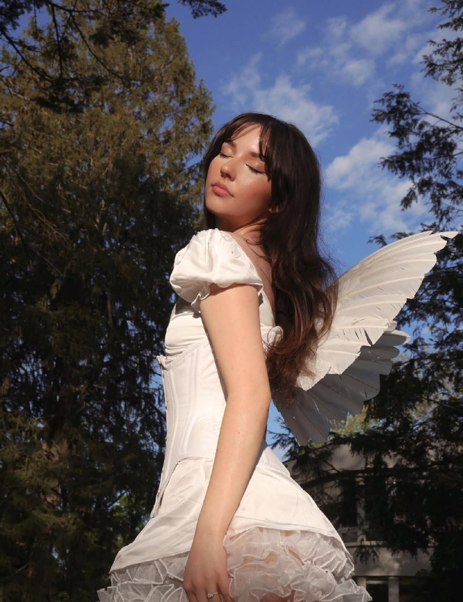 Cute A Line Puff Sleeve Tulle Satin Homecoming Dress Outfits SH3910