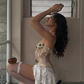 Cute A Line Sweetheart Neck Appliques Beaded Lace Short Homecoming Dress Birthday Dress SH1991