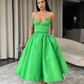 Green A-line Sweetheart Homecoming Dress Short Prom Dress SH584