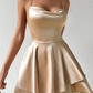 Backless Short Homecoming Dress Fashion Party Birthday Outfits  SH1416
