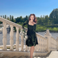 Vintage A Line Long Sleeve Green Velvet Short Prom Dress Homecoming Dress SH4227