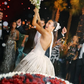 Pretty Vintage Ball Gown Halter White Lace Satin Open Back Long Wedding Dress SH4935