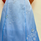 Charming A Line Strapless Beaded Chiffon Satin Prom Dress Evening Dress SH2055