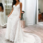 R0137,white sleeveless backless women dresses spaghetti-straps lace full length fashion dresses spaghetti-straps tulle long wedding dress
