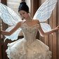Silver Sequin Beaded Floral Tulle Mini Homecoming Dress Cocktail Dress SH3449