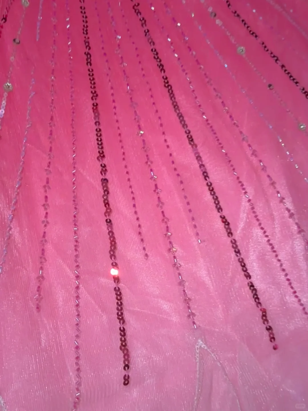 Vintage Pink Ombre Mermaid Halter Beaded Satin Tulle Prom Dress Party Evening Dress SH5895