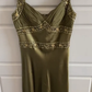 Elegant Sheath Olive Green Prom Dresses Long Formal Evening Dress SH1185