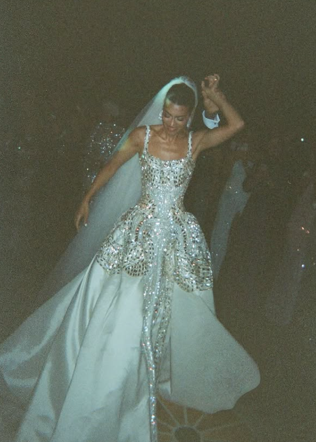 Stunning Exquisite Rhinestone Ball Gown Straps White Satin Long Wedding Dress SH4936