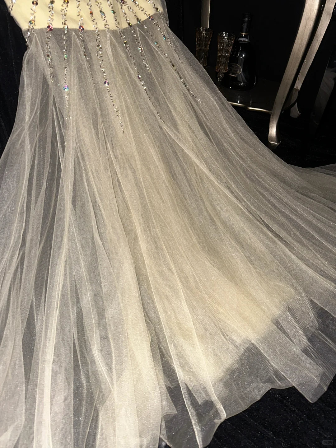 Shiny Mermaid Sweetheart Neck Corset Beaded Sequin Tulle Long Prom Dress Party Dress SH3067
