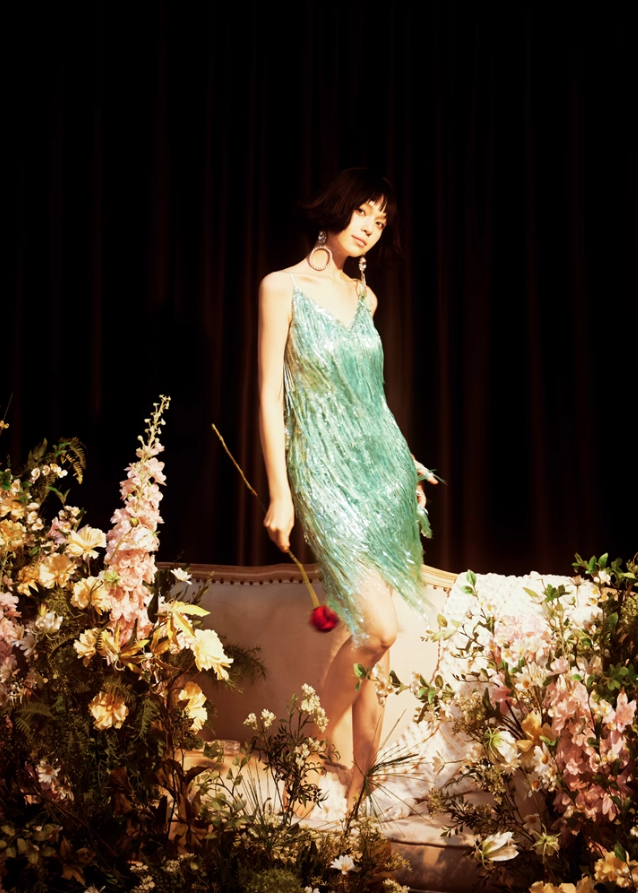bright green sequin dress Electric Green Sequin Strapless Gown