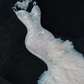 Mermaid Beaded Sweetheart Neck Tulle Long Prom Dress Evening Dress Party Dress SH3615