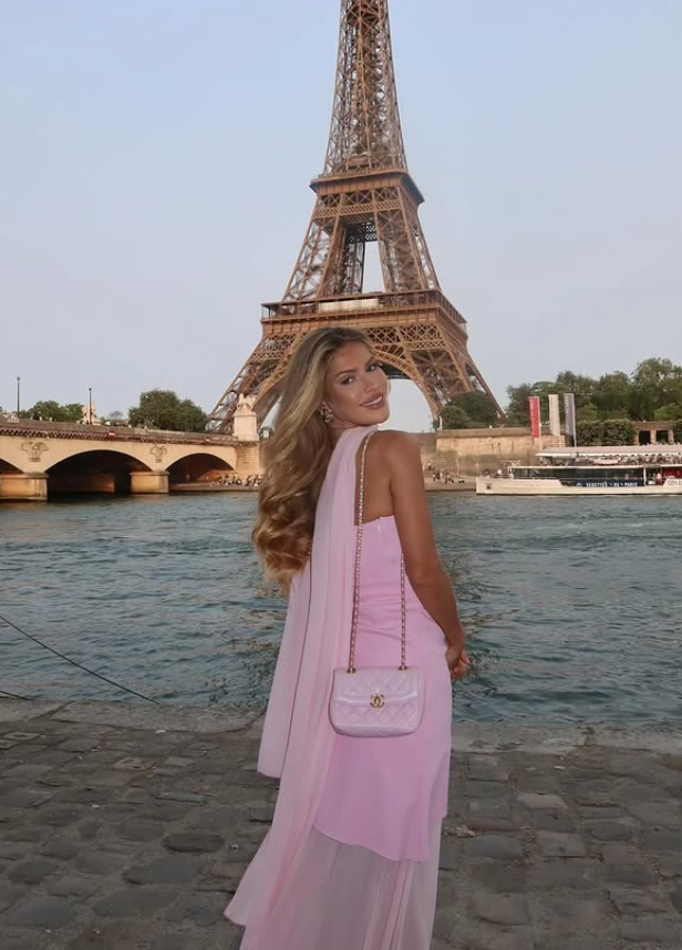 Elegant Pink Mermaid Strapless Chiffon Satin Long Prom Dress Wedding Guest Dress SH4808