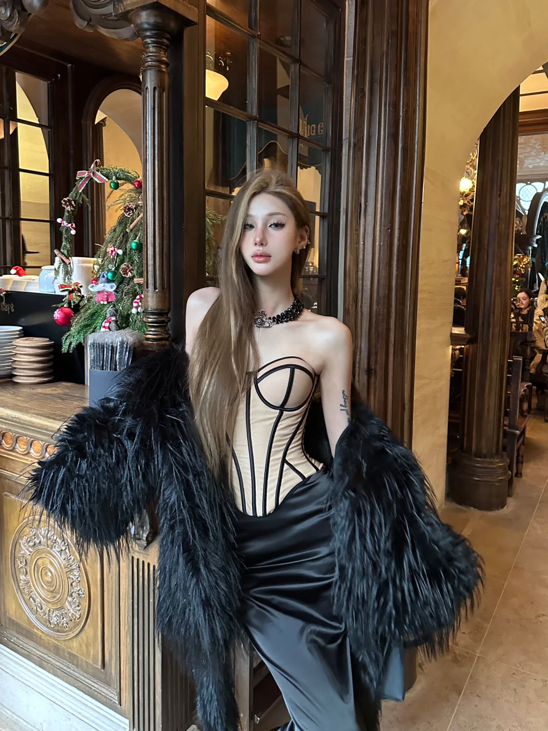 Sexy Black Sheath Sweetheart Neck Satin Prom Dress Party Dresses SH4597