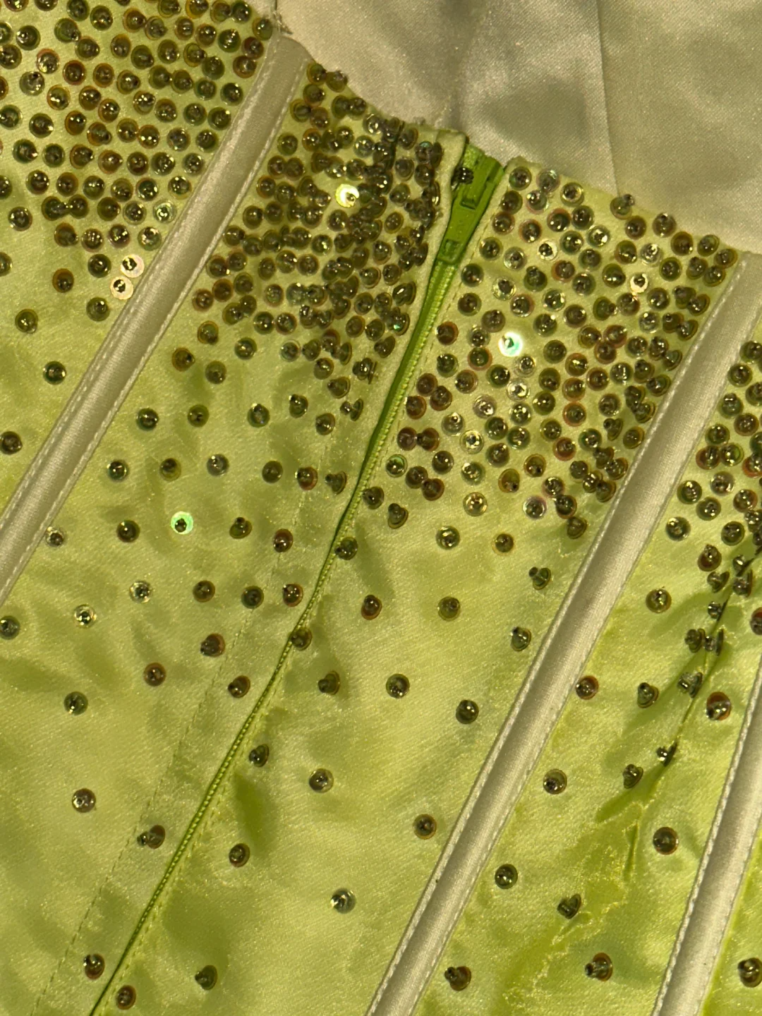 Shiny A Line Sweetheart Neck Rhinestone Satin Chiffon Long Party Dress Evening Dress SH3231